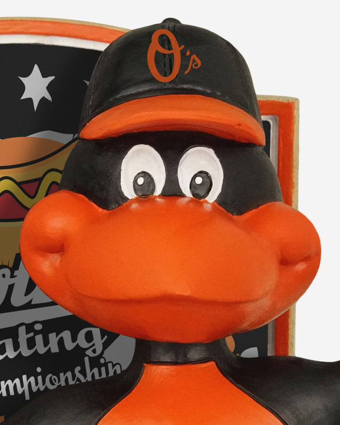 The Oriole Bird Baltimore Orioles Hot Dog Eating Contest Bobblehead FOCO - FOCO.com