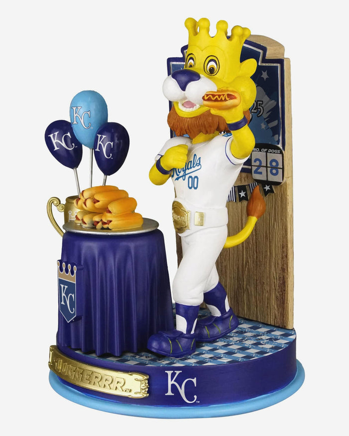 Sluggerrr Kansas City Royals Hot Dog Eating Contest Bobblehead FOCO - FOCO.com