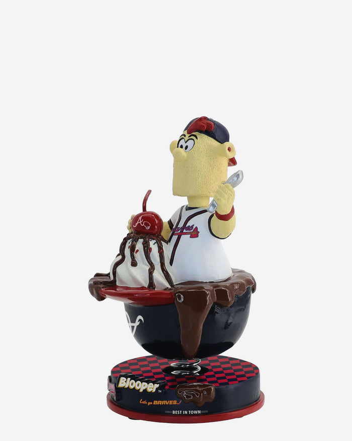 Blooper Atlanta Braves Ice Cream Helmet Mascot Bobblehead FOCO - FOCO.com
