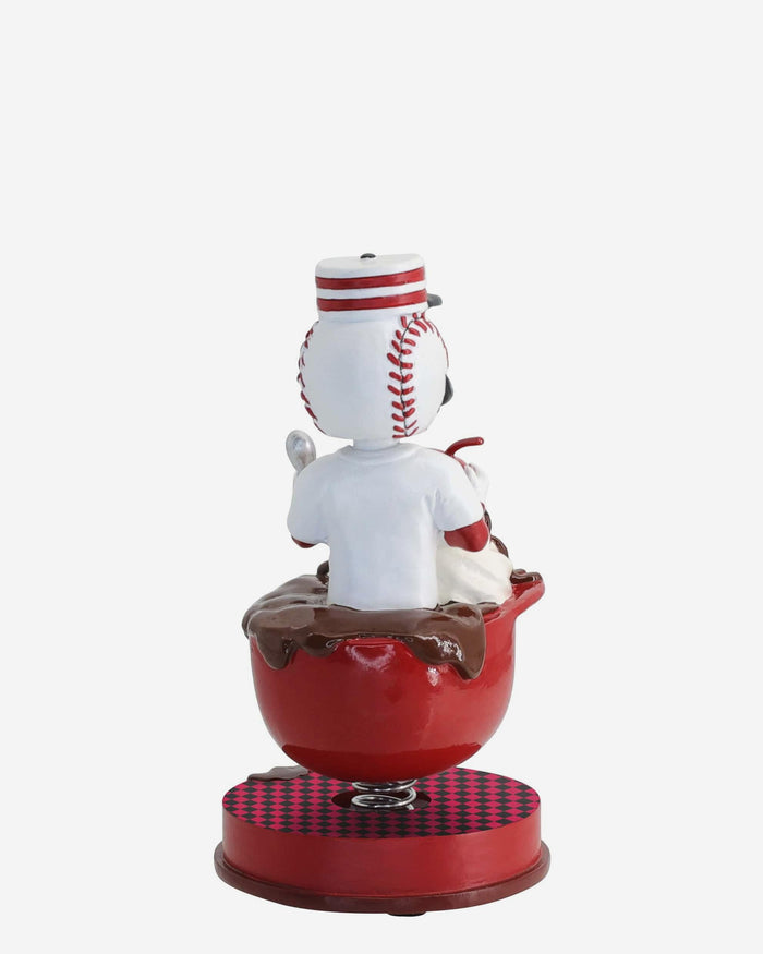 Mr Redlegs Cincinnati Reds Ice Cream Helmet Mascot Bobblehead FOCO - FOCO.com