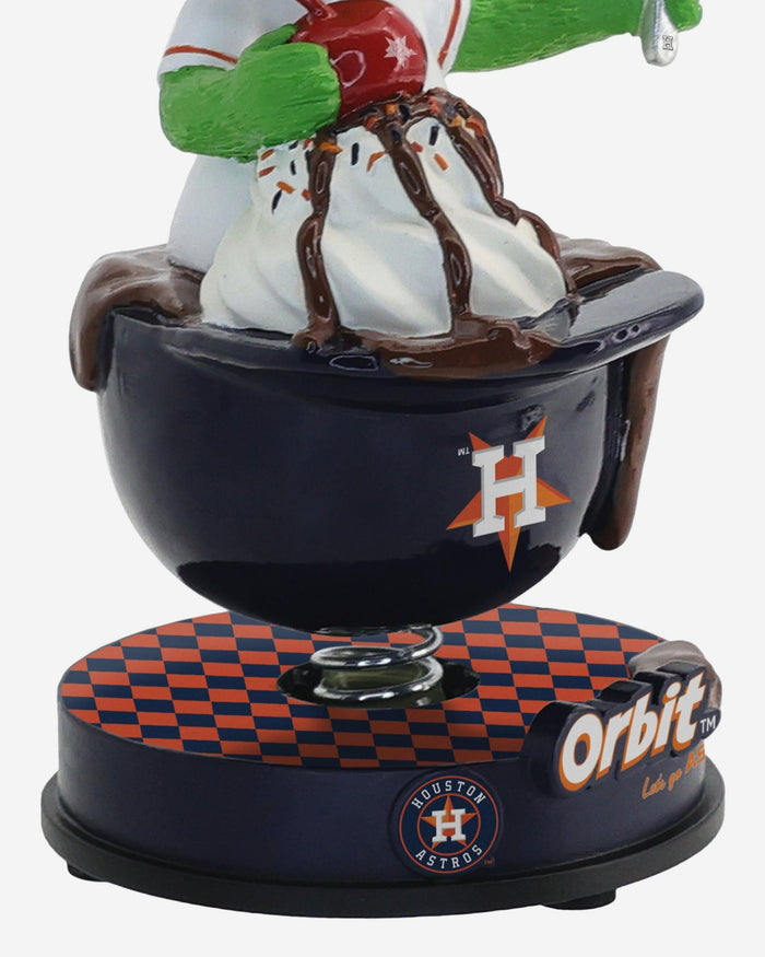 Orbit Houston Astros Ice Cream Helmet Mascot Bobblehead FOCO - FOCO.com