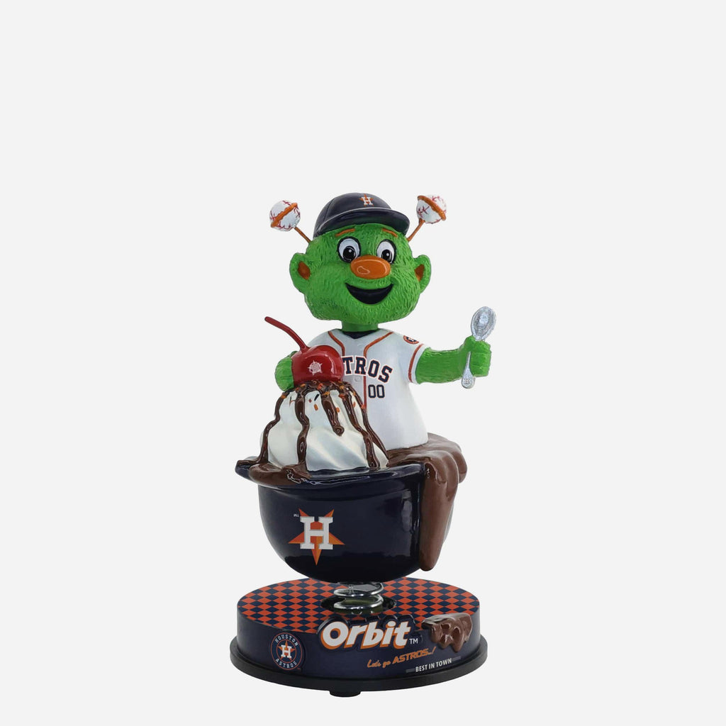 Orbit Houston Astros Ice Cream Helmet Mascot Bobblehead FOCO - FOCO.com