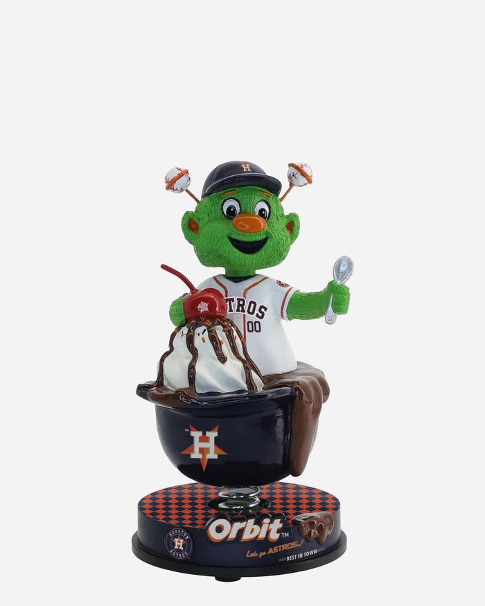 Orbit Houston Astros Ice Cream Helmet Mascot Bobblehead FOCO - FOCO.com
