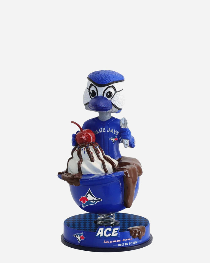 Ace Toronto Blue Jays Ice Cream Helmet Mascot Bobblehead FOCO - FOCO.com