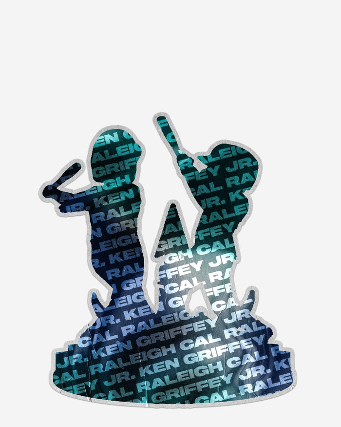 Ken Griffey Jr & Cal Raleigh Seattle Mariners Home Run Then and Now Bobblehead FOCO - FOCO.com