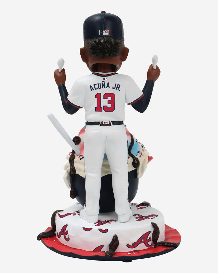 Ronald Acuna Jr Atlanta Braves Ice Cream Helmet Bobblehead FOCO - FOCO.com