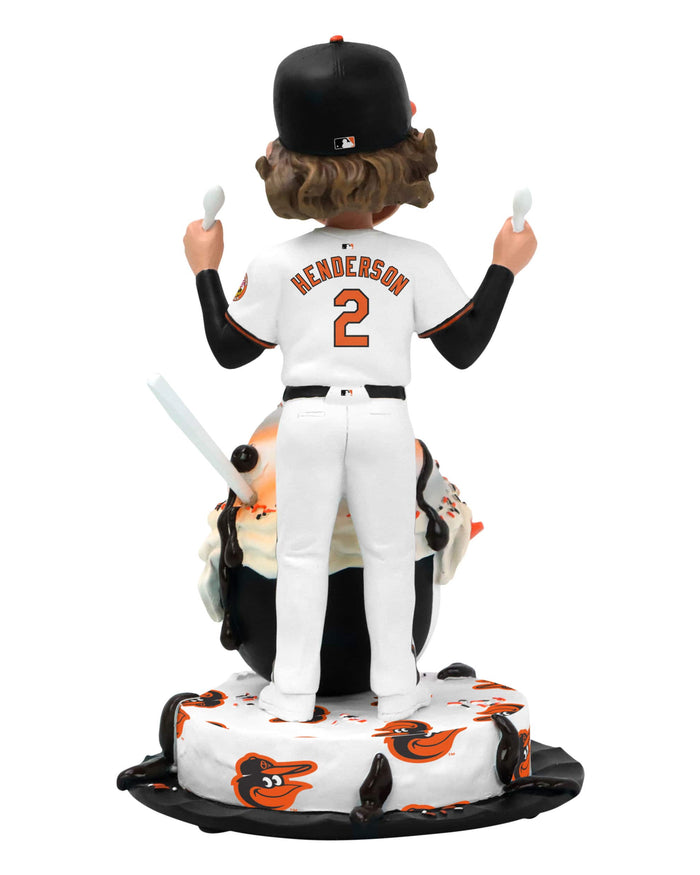 Gunnar Henderson Baltimore Orioles Ice Cream Helmet Bobblehead