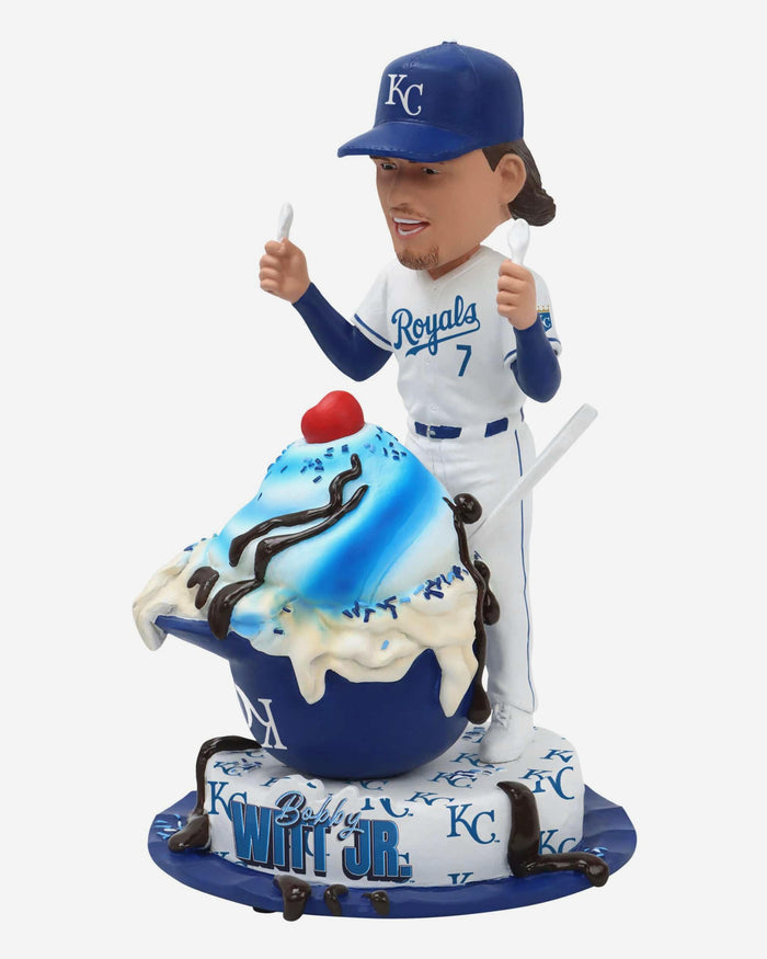 Bobby Witt Jr Kansas City Royals Ice Cream Helmet Bobblehead FOCO - FOCO.com
