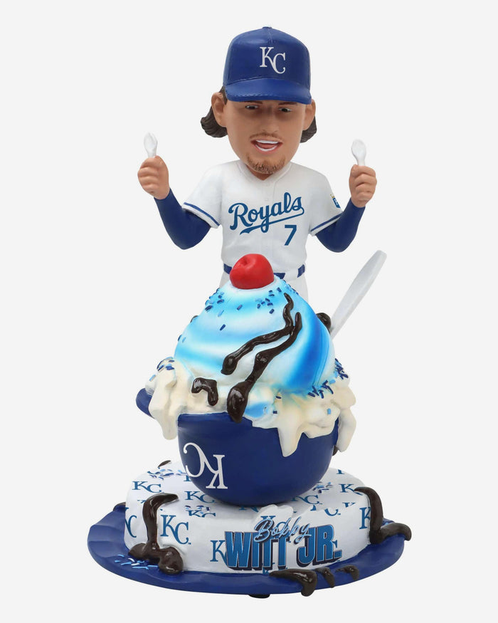 Bobby Witt Jr Kansas City Royals Ice Cream Helmet Bobblehead FOCO - FOCO.com