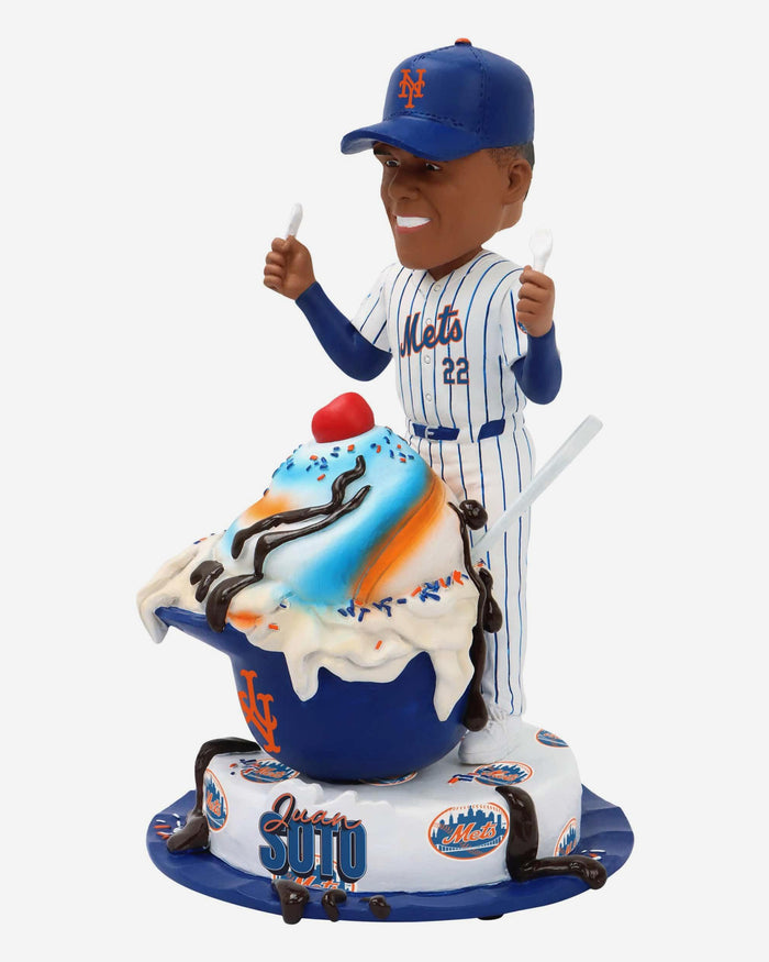 Juan Soto New York Mets Ice Cream Helmet Bobblehead FOCO - FOCO.com