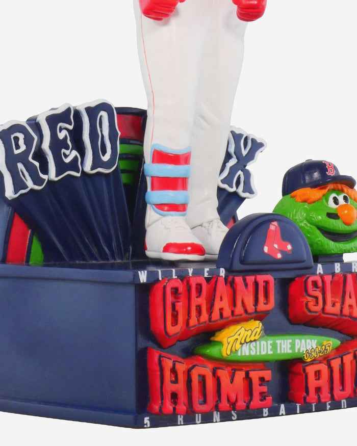 Wilyer Abreu Boston Red Sox Inside the Park Home Run & Grand Slam Bobblehead FOCO - FOCO.com