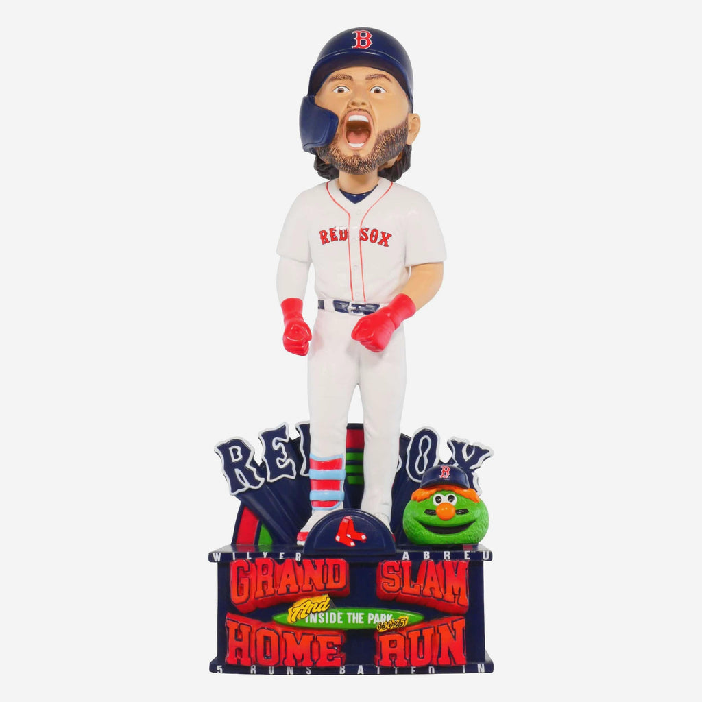 Wilyer Abreu Boston Red Sox Inside the Park Home Run & Grand Slam Bobblehead FOCO - FOCO.com