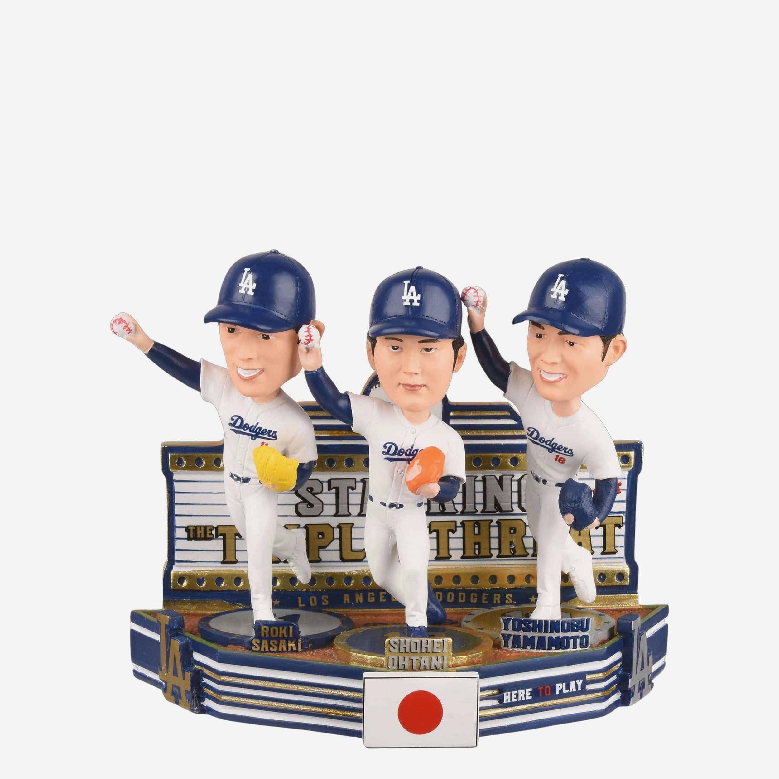 Roki Sasaki & Shohei Ohtani & Yoshinobu Yamamoto Los Angeles
