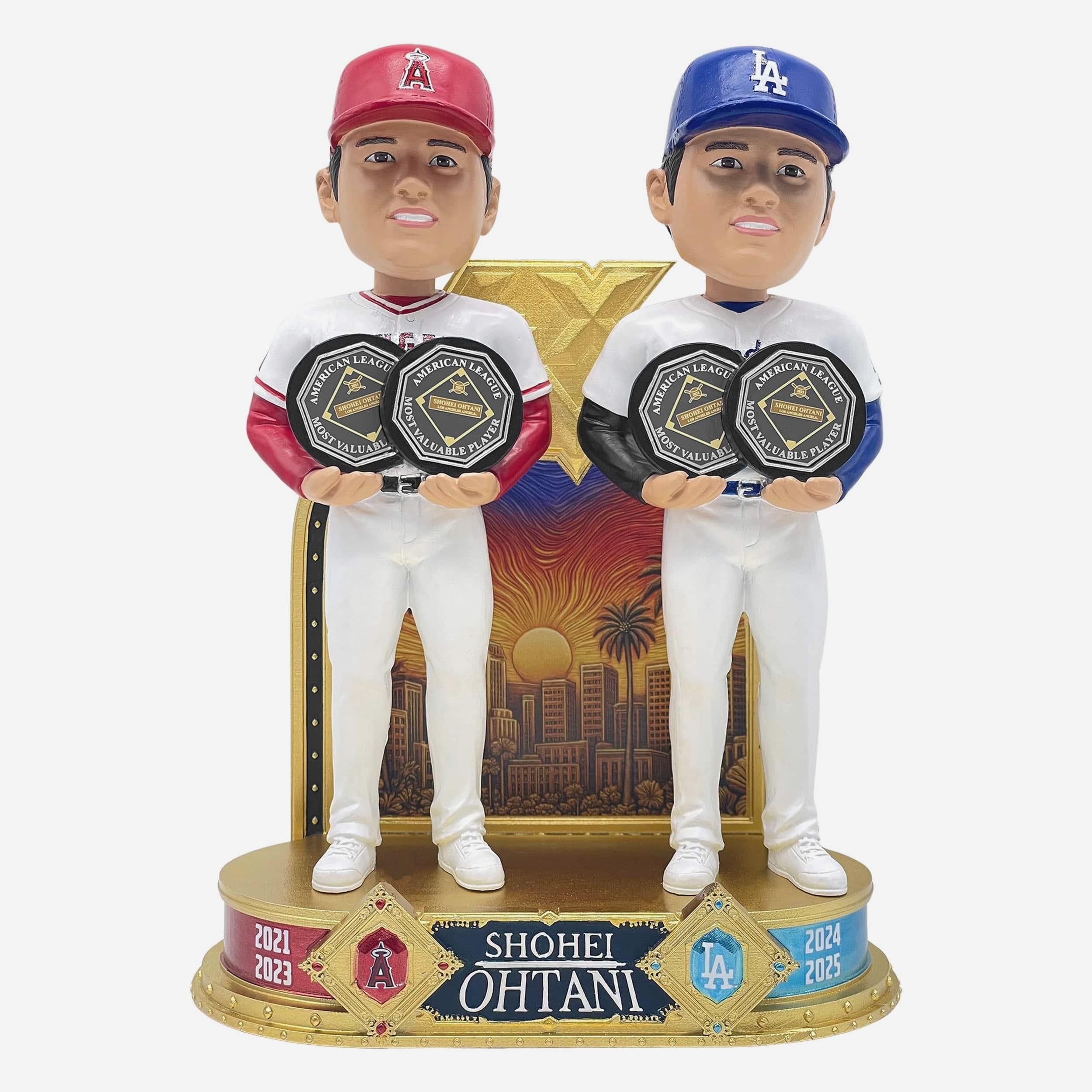 Shohei Ohtani Los Angeles Angels & Los Angeles Dodgers 4x MVP Dual