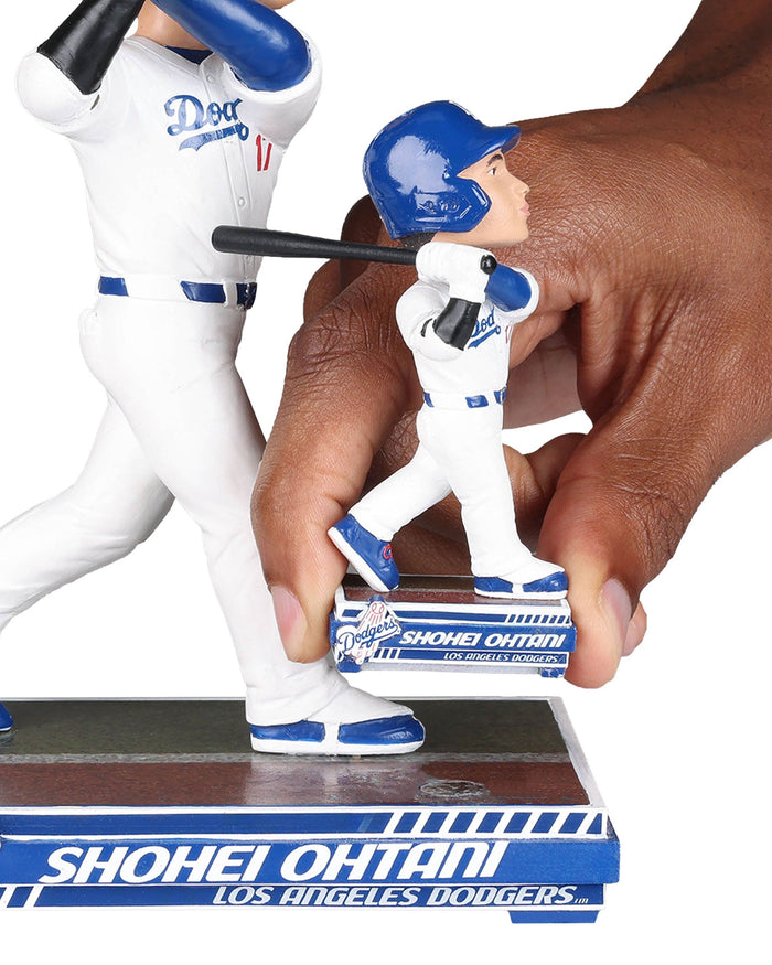 Shohei Ohtani Los Angeles Dodgers Magnetized Bobble Dubblz Bobblehead FOCO - FOCO.com