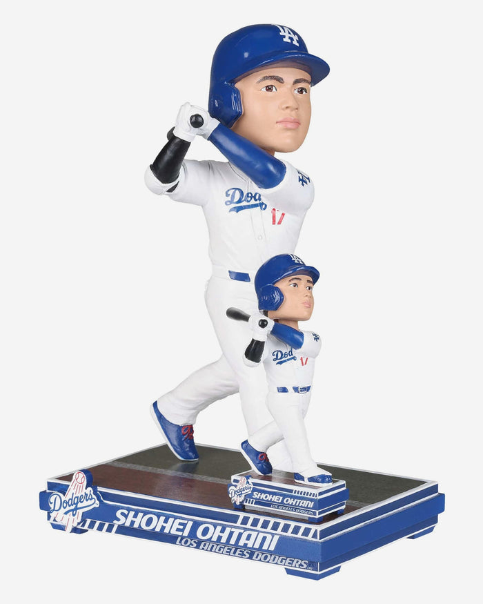 Shohei Ohtani Los Angeles Dodgers Magnetized Bobble Dubblz Bobblehead FOCO - FOCO.com