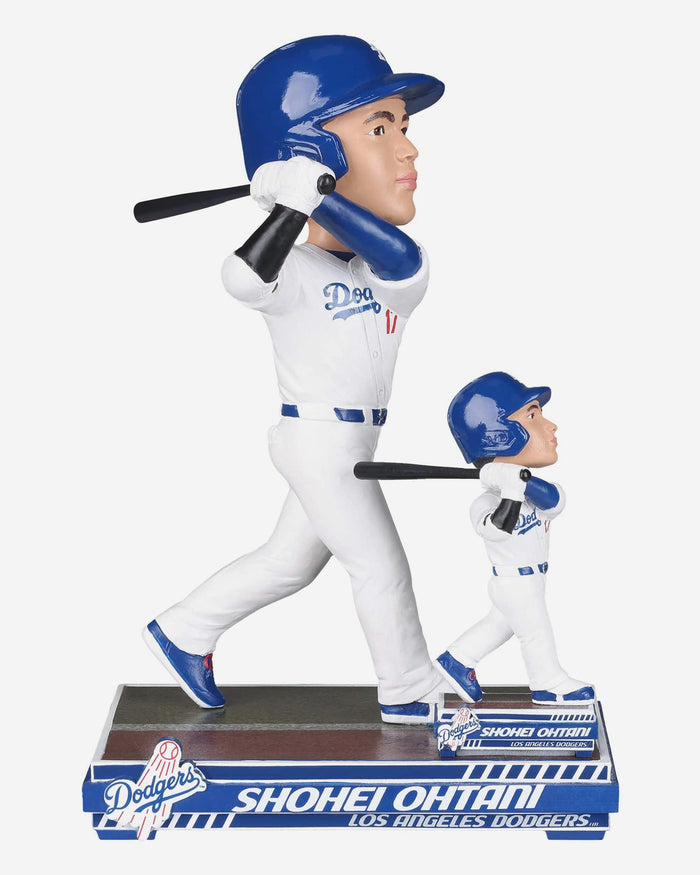 Shohei Ohtani Los Angeles Dodgers Magnetized Bobble Dubblz Bobblehead FOCO - FOCO.com