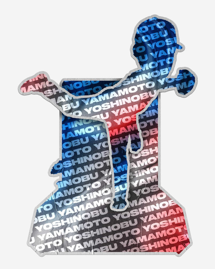 Yoshinobu Yamamoto Los Angeles Dodgers First Japanese Born Postseason Complete Game Bobblehead FOCO - FOCO.com