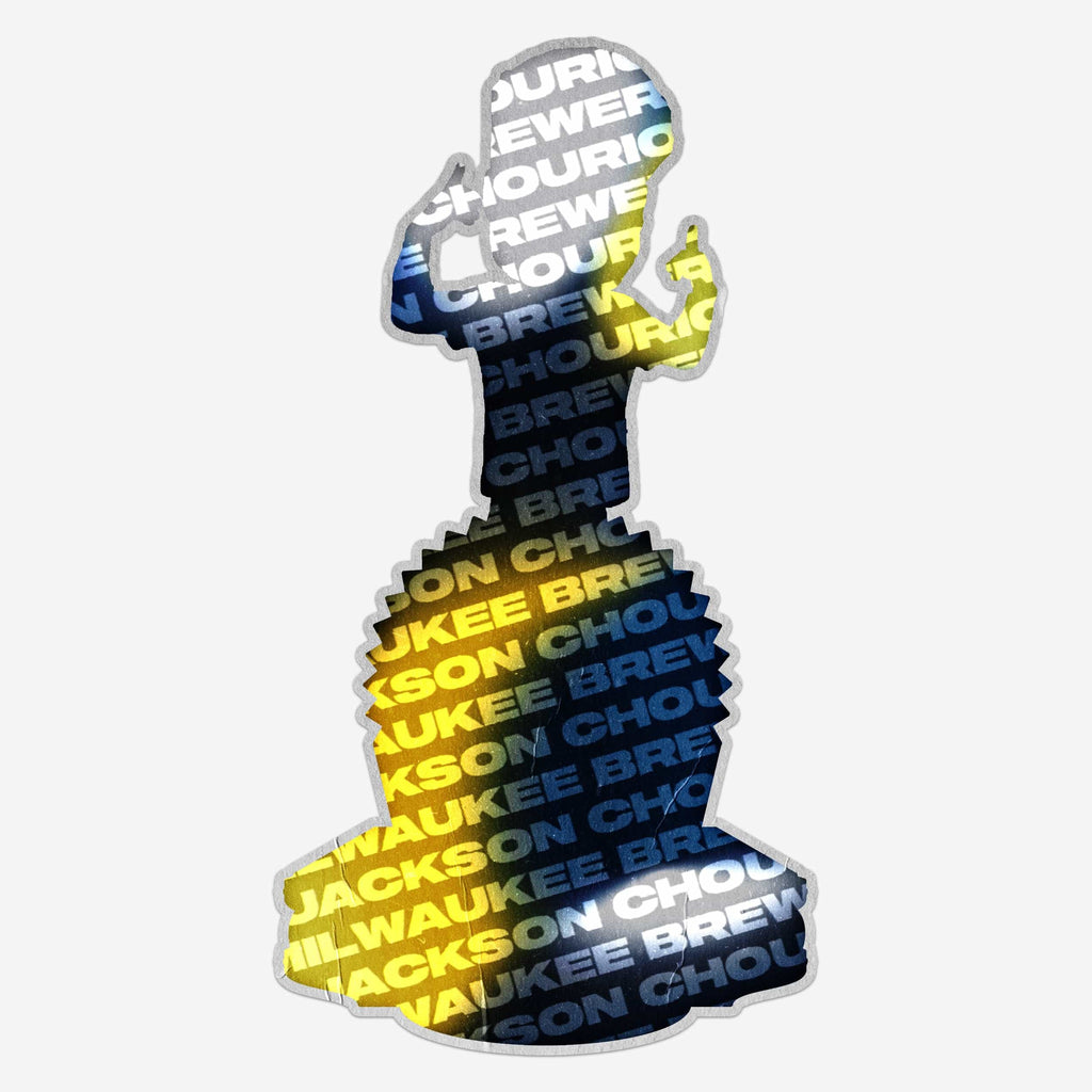 Jackson Chourio Milwaukee Brewers 2025 NLCS Playoff Bound Bobblehead FOCO - FOCO.com