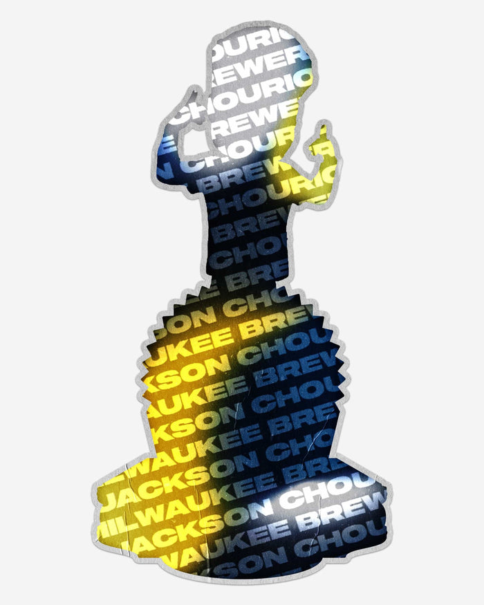 Jackson Chourio Milwaukee Brewers 2025 NLCS Playoff Bound Bobblehead FOCO - FOCO.com