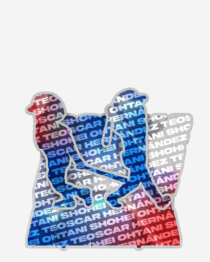 Teoscar Hernandez & Shohei Ohtani Los Angeles Dodgers 2025 NL Wild Card Dual Gamebreaker Bobblehead FOCO - FOCO.com