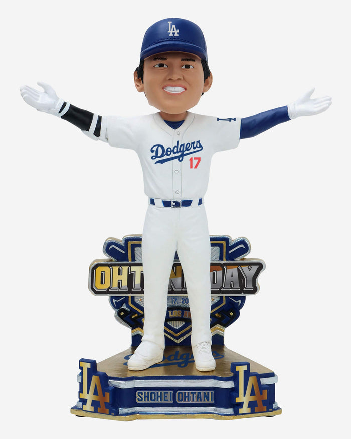 Shohei Ohtani Dodgers ボビングヘッド 17 Shohei Ohtani Los Angeles Dodgers 2024 World Series Ring