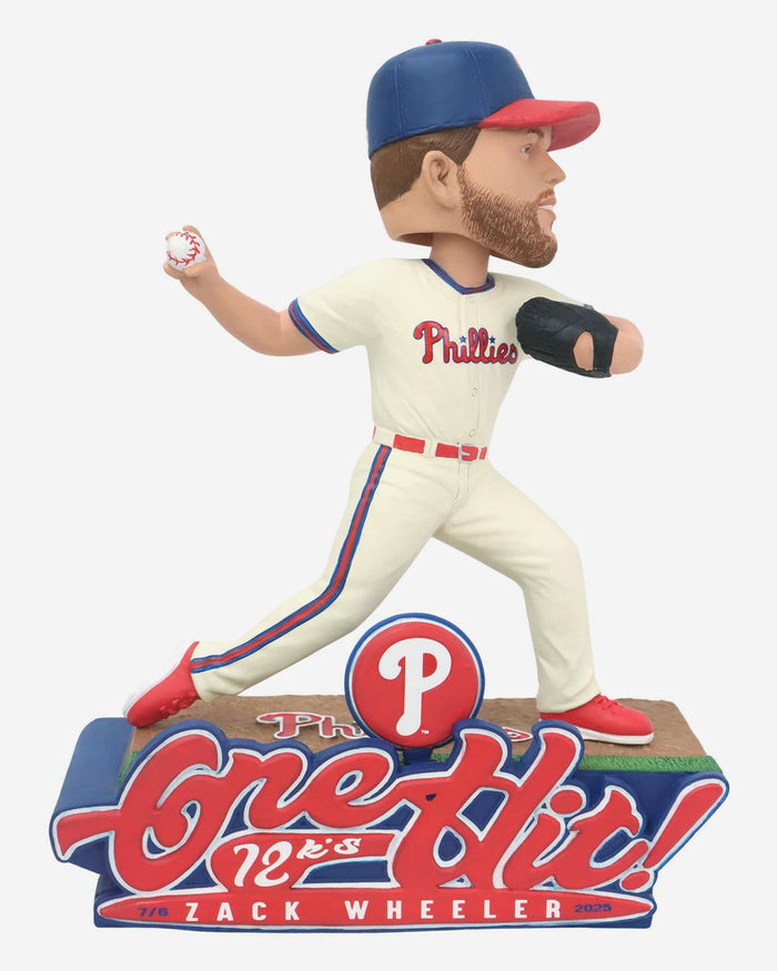Zack Wheeler Philadelphia Phillies One Hit Gamebreaker Bobblehead FOCO - FOCO.com