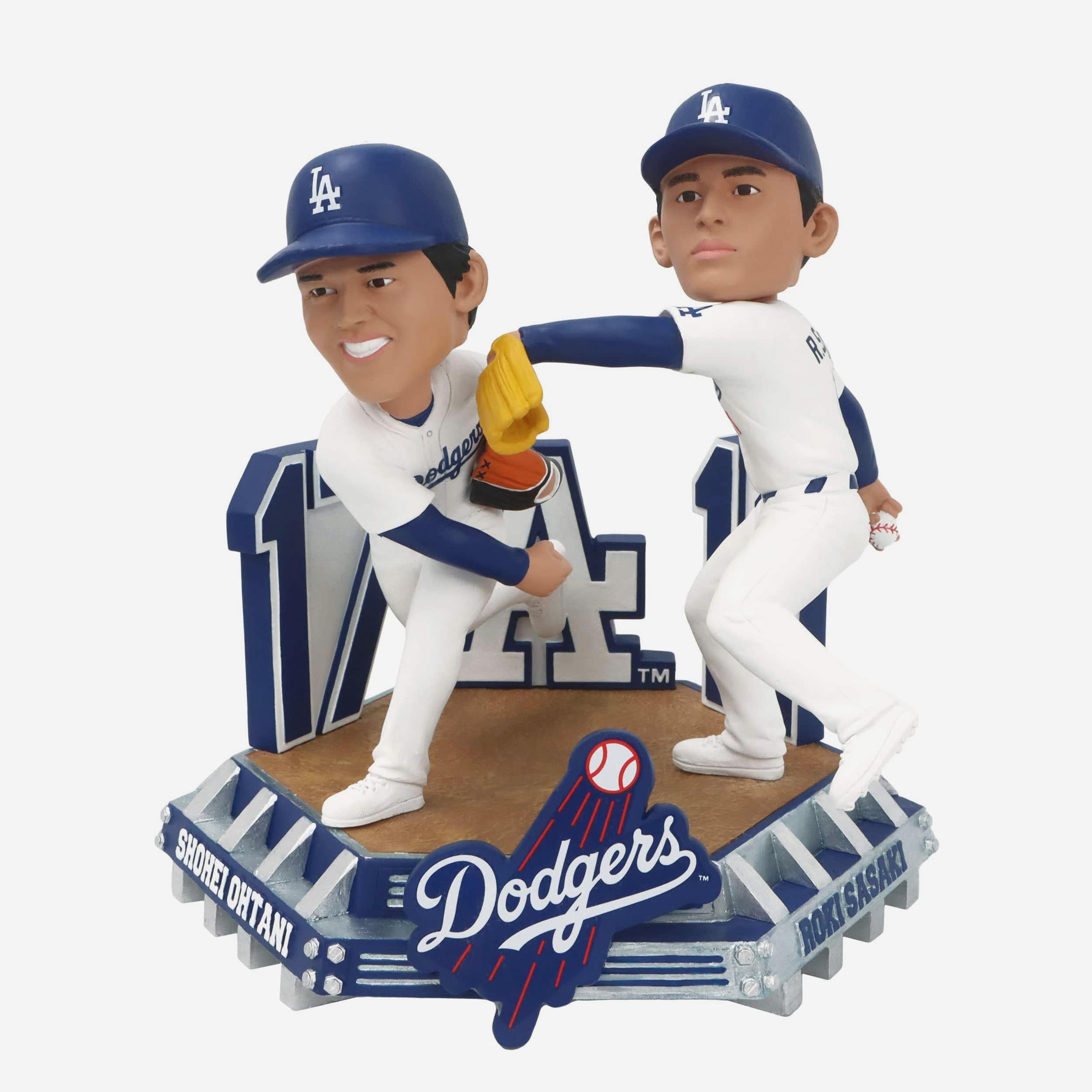 Roki Sasaki & Shohei Ohtani Los Angeles Dodgers Pitching Dual