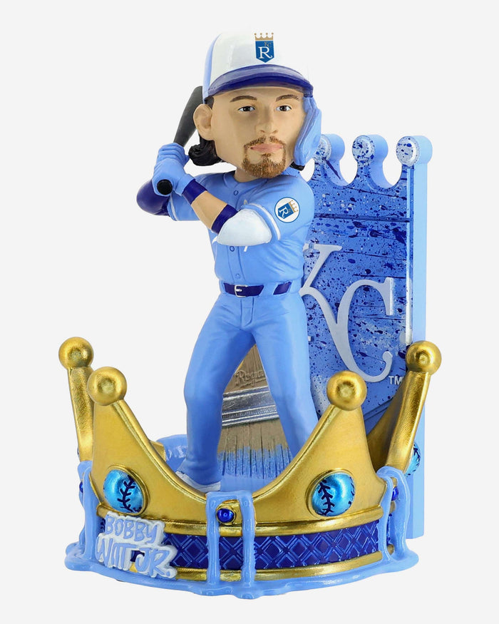 Bobby Witt Jr Kansas City Royals Powder Blue Uniform Boblehead FOCO - FOCO.com