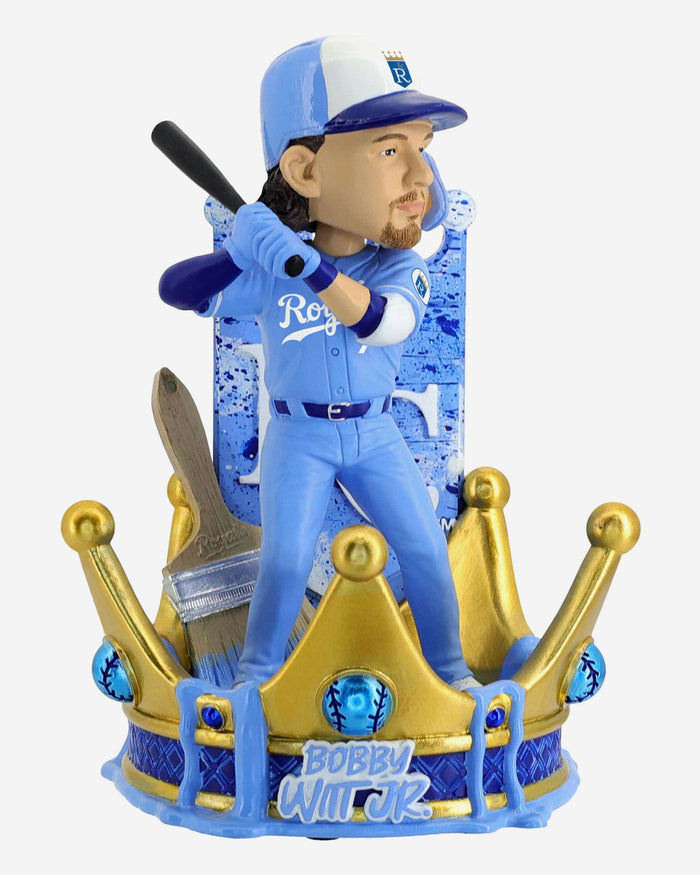 Bobby Witt Jr Kansas City Royals Powder Blue Uniform Boblehead FOCO - FOCO.com