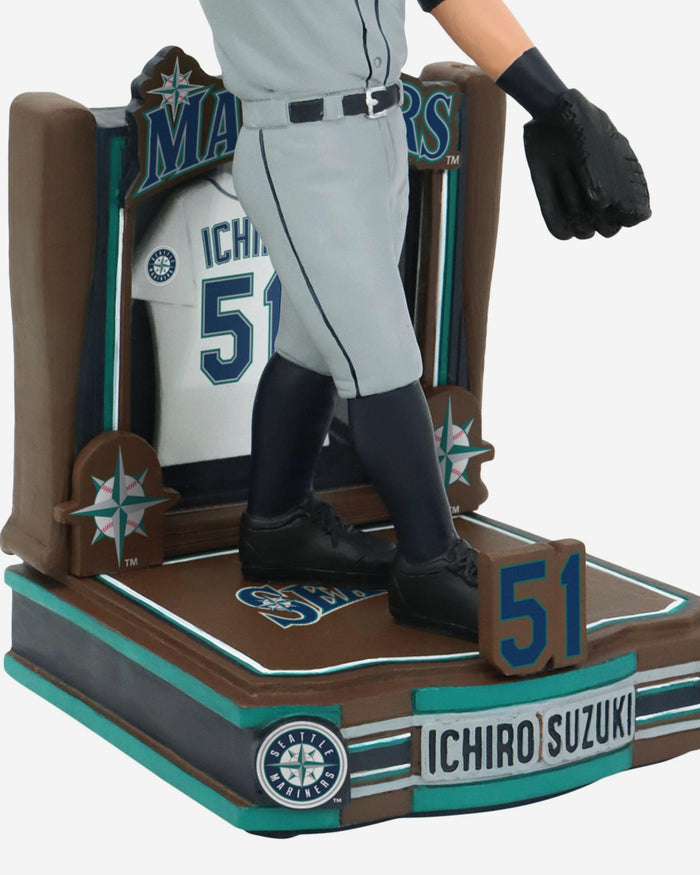Ichiro Suzuki Seattle Mariners Number Retirement Bobblehead FOCO - FOCO.com