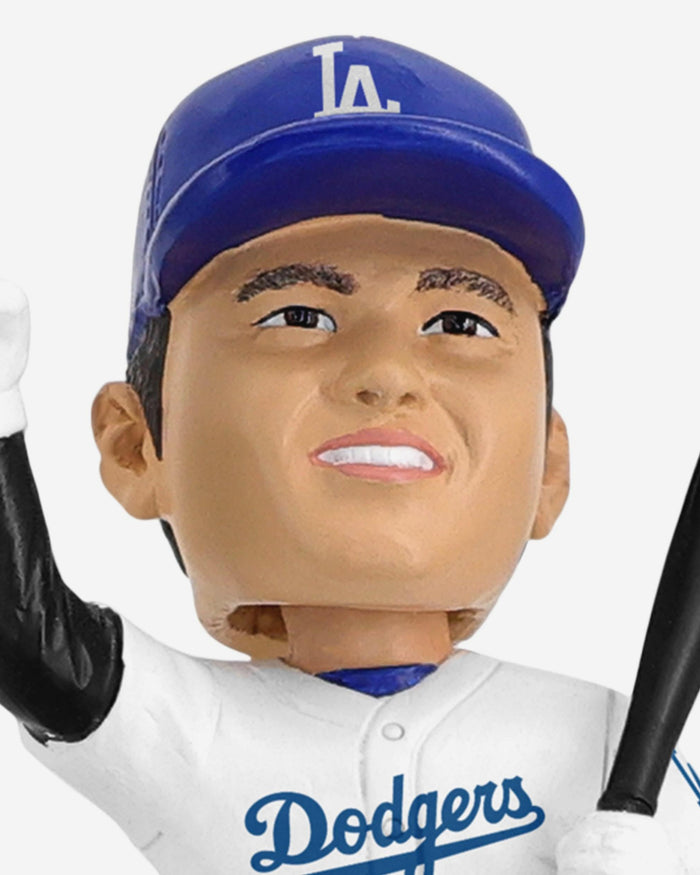 Shohei Ohtani Los Angeles Dodgers Hot Rod Mini Bobblehead FOCO - FOCO.com