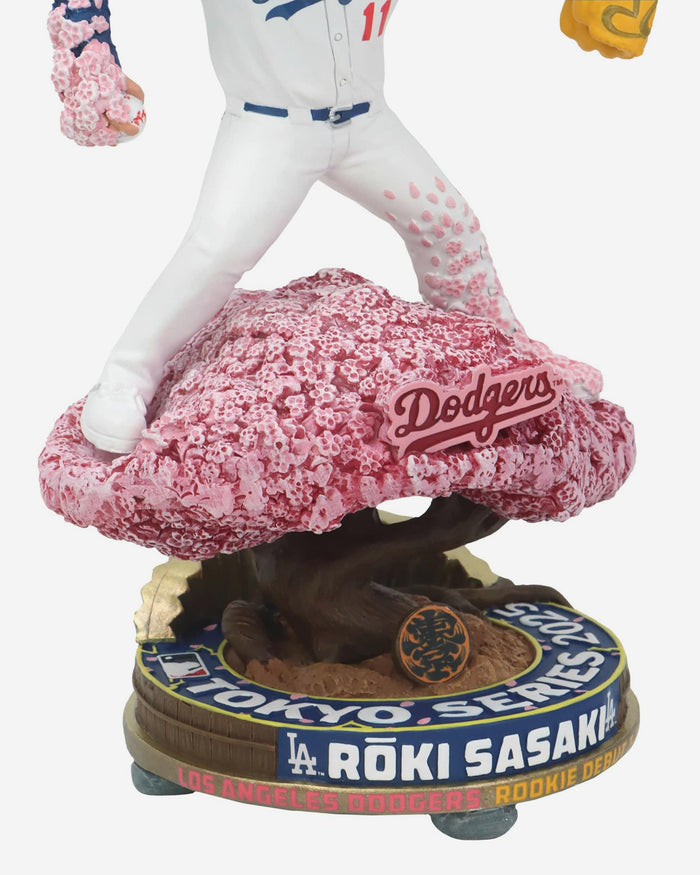 Roki Sasaki Los Angeles Dodgers Major League Debut Bobblehead FOCO