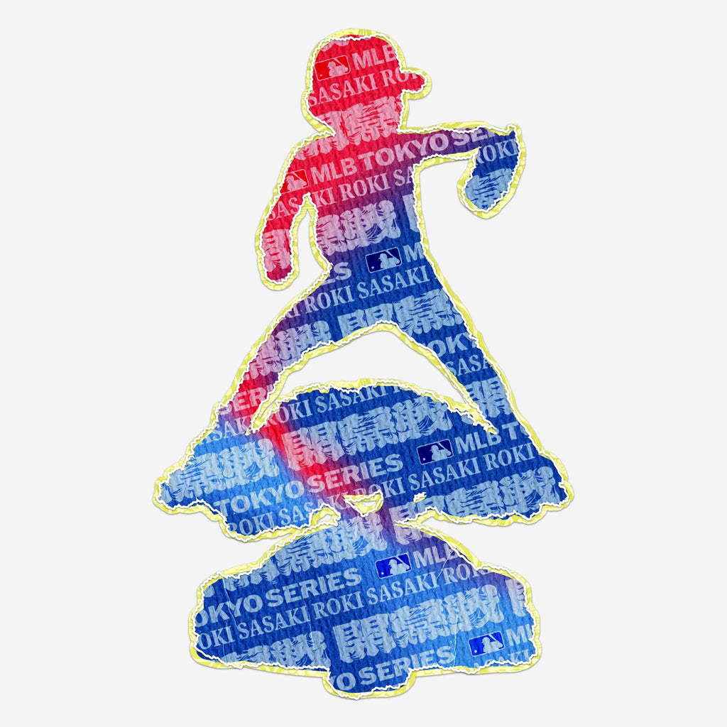 Roki Sasaki Los Angeles Dodgers Major League Debut Bobblehead FOCO - FOCO.com