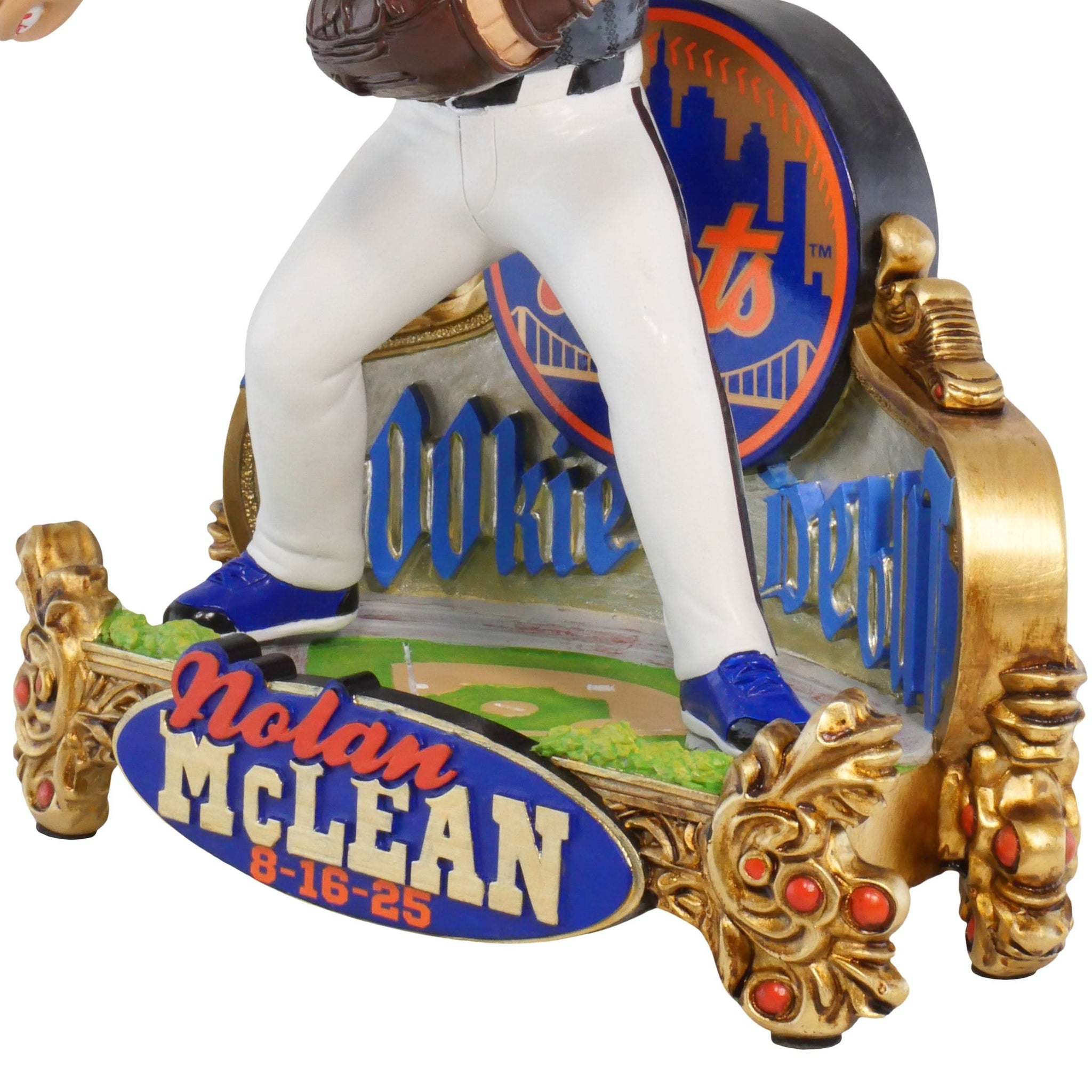 Nolan McLean New York Mets Rookie Debut Bobblehead FOCO