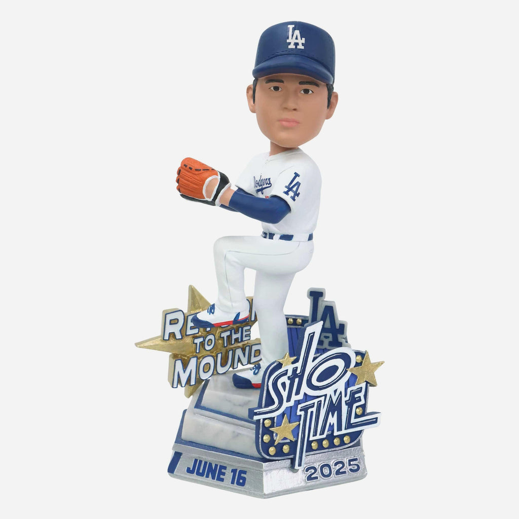 Shohei Ohtani Los Angeles Dodgers Return to the Mound Bobblehead FOCO - FOCO.com