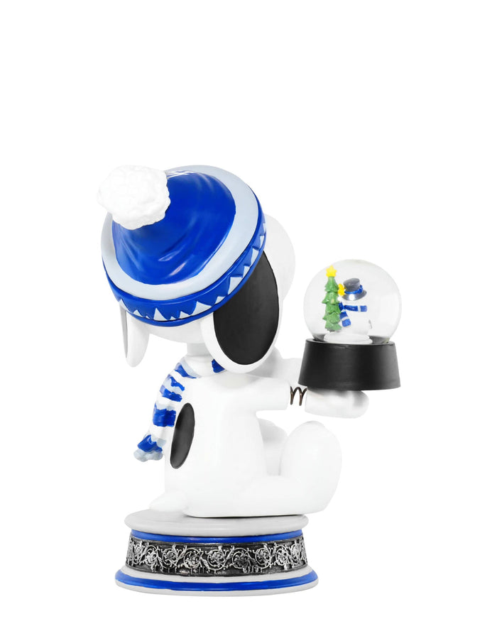 Los Angeles Dodgers Snoopy Peanuts Snow Globe Bobblehead FOCO - FOCO.com