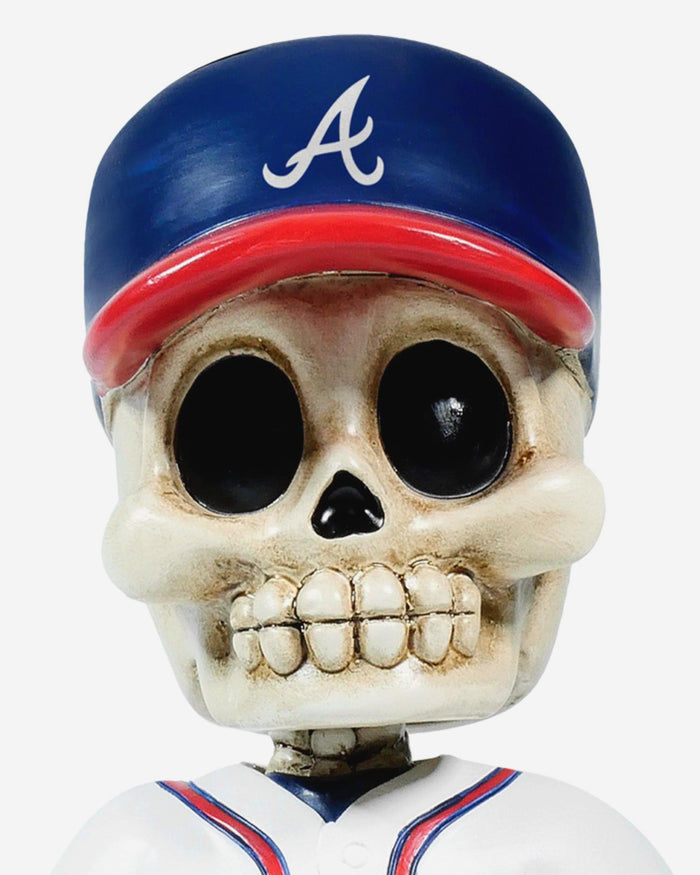 Atlanta Braves Team Skull Mini Bobblehead FOCO - FOCO.com