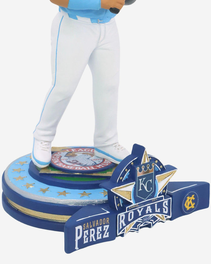 Salvador Perez Kansas City Royals Salute to the Negro Leagues Game Bobblehead FOCO - FOCO.com