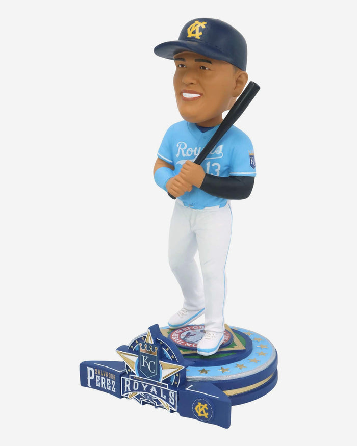 Salvador Perez Kansas City Royals Salute to the Negro Leagues Game Bobblehead FOCO - FOCO.com
