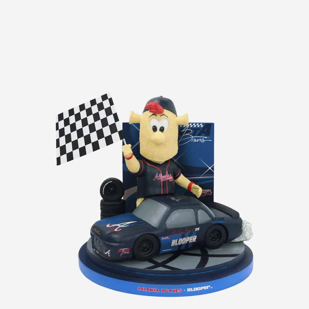 Blooper Atlanta Braves 2025 MLB Speedway Classic Mascot Bobblehead FOCO - FOCO.com