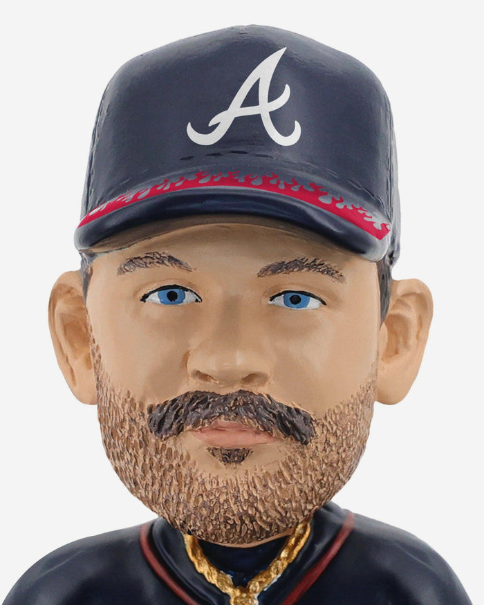 Atlanta Braves 2025 MLB Speedway Classic Pit Crew Mini Bobblehead Scene FOCO - FOCO.com