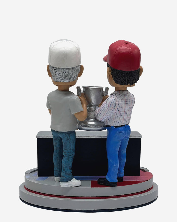 Johnny Bench & Chipper Jones 2025 MLB Speedway Classic Trophy Dual Bobblehead FOCO - FOCO.com