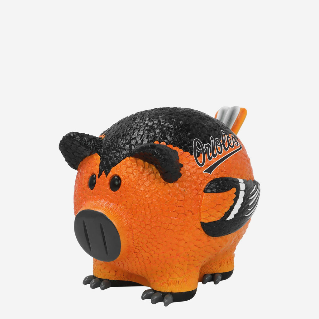 Baltimore Orioles Thematic Piggy Bank Bobbletail FOCO - FOCO.com
