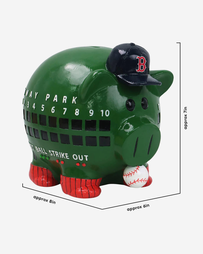 Boston Red Sox Thematic Piggy Bank Bobbletail FOCO - FOCO.com