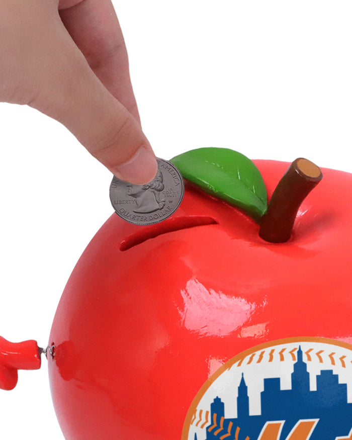 New York Mets Thematic Piggy Bank Bobbletail FOCO - FOCO.com