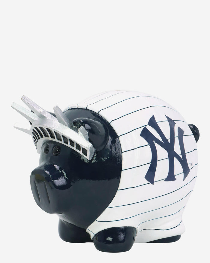 New York Yankees Thematic Piggy Bank Bobbletail FOCO - FOCO.com