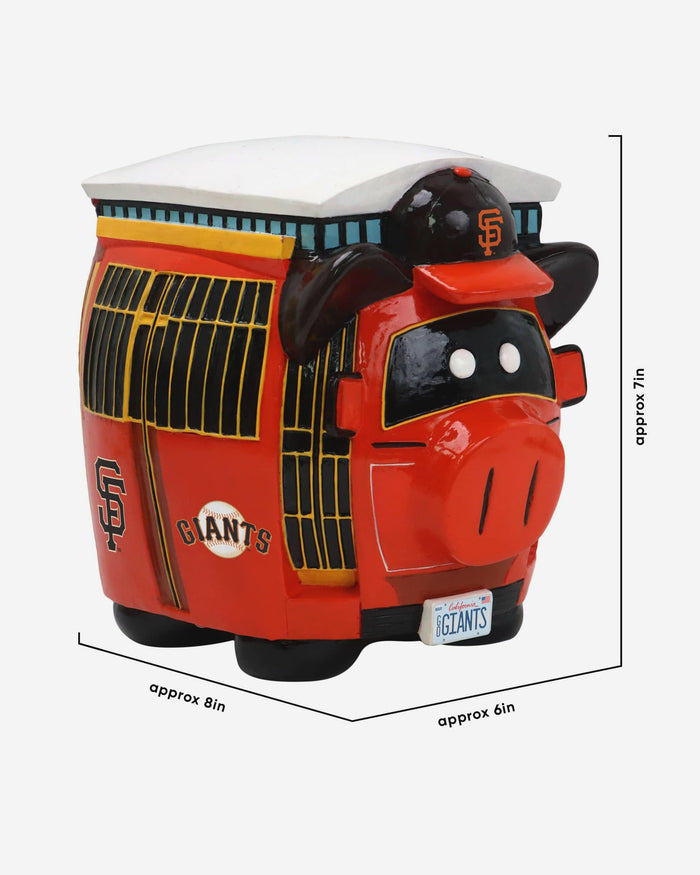 San Francisco Giants Thematic Piggy Bank Bobbletail FOCO - FOCO.com