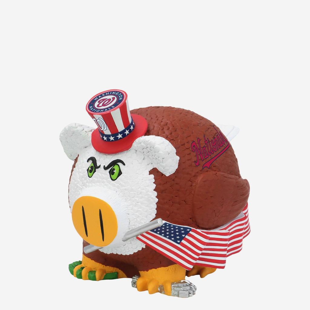 Washington Nationals Thematic Piggy Bank Bobbletail FOCO - FOCO.com