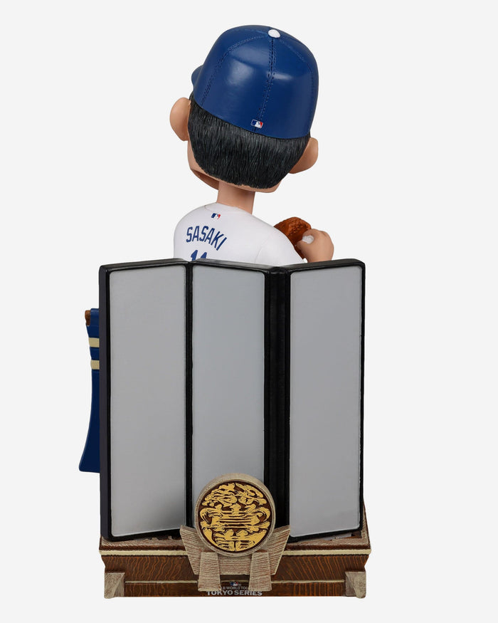 Roki Sasaki Los Angeles Dodgers 2025 Tokyo Series Rikuzentakata Japan Native Bobblehead FOCO - FOCO.com